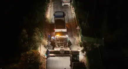 Selçuk’ta 15,5 kilometrelik yol yenileniyor