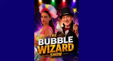 The Bubble Wizard Show aileleri büyülü bir yolculuğa çıkaracak