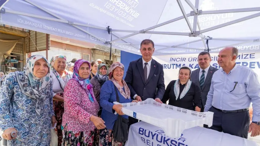 İncir Üreticisine İzmir Büyükşehir’den 10 bin kerevet desteği haberinin görseli