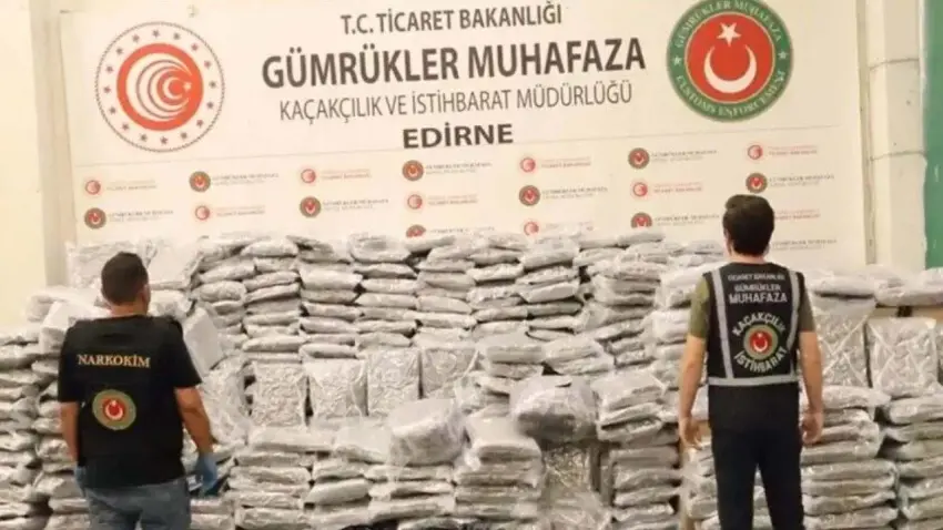 Kapıkule Gümrük Kapısı'nda dev uyuşturucu operasyonu haberinin görseli