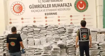 Kapıkule Gümrük Kapısı'nda dev uyuşturucu operasyonu