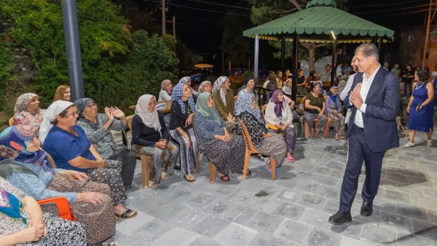 Başkan Tugay’dan Beydağlı kadınlara çağrı: Üretin, alım garantisi bizden