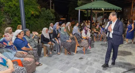 Başkan Tugay’dan Beydağlı kadınlara çağrı: Üretin, alım garantisi bizden