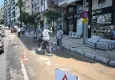 Bornova’da Mustafa Kemal Caddesi için ikinci etap başladı: Kaldırımlar genişliyor