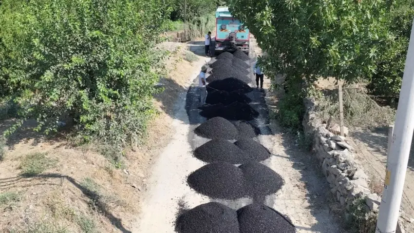 Efes Selçuk’ta 40 yıldır beklenen yol yenileniyor haberinin görseli
