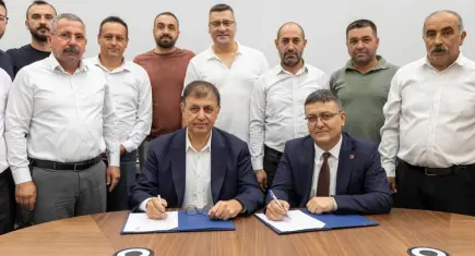 İZBETON’da 750 çalışanı ilgilendiren sözleşme imzalandı
