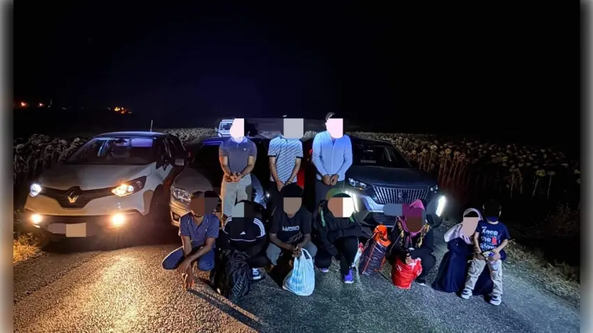 Uzunköprü’de 7 kaçak göçmen yakalandı: 3 organizatör gözaltında