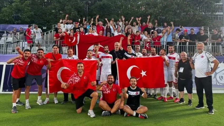 B1 Ampute Milli Takımı Avrupa Şampiyonası'nda yarı finalde haberinin görseli