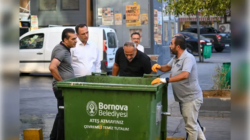 Başkan Ömer Eşki mesaiye Küçükpark’ta başladı haberinin görseli