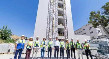 Eşrefpaşa Hastanesi’nin yeni binasında sona gelindi