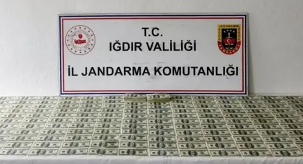 Iğdır'da sahte dolar operasyonu