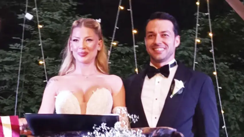Hilmi Cem İntepe ve Pırıl Atasever dünyaevine girdi haberinin görseli