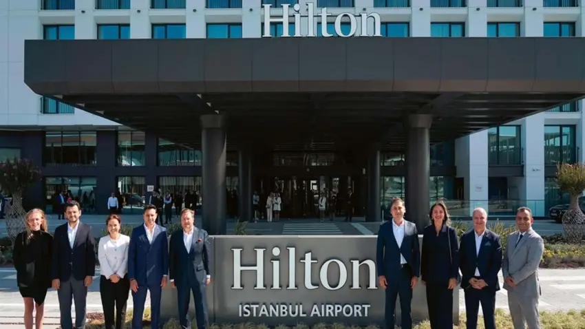 Hilton’un Türkiye’deki 100’üncü oteli İstanbul Havalimanı’nda hizmete açıldı haberinin görseli