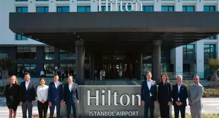 Hilton’un Türkiye’deki 100’üncü oteli İstanbul Havalimanı’nda hizmete açıldı