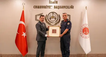 İzmir Başsavcısı Ali Yeldan’a görev değişikliği öncesi veda ziyaretleri