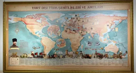 48 ülkede 172 şehitlik ve anıt kayıt altına alındı