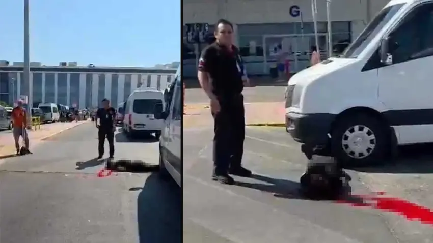 Antalya Havalimanı otoparkında dehşet! Emekli polis eşini tabancayla öldürdü haberinin görseli