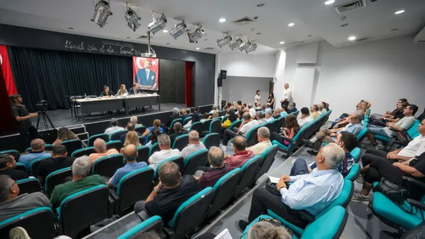 Başkan Mutlu muhtarlarla bir araya geldi haberinin görseli