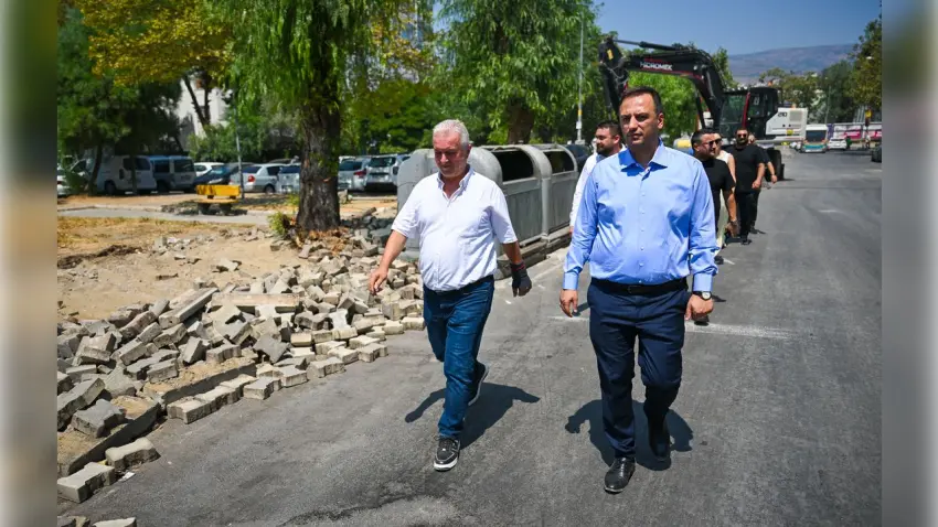 Bornova’da büyük dönüşüm: Zafer ve Süvari Caddeleri yenileniyor haberinin görseli