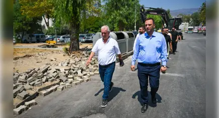 Bornova’da büyük dönüşüm: Zafer ve Süvari Caddeleri yenileniyor