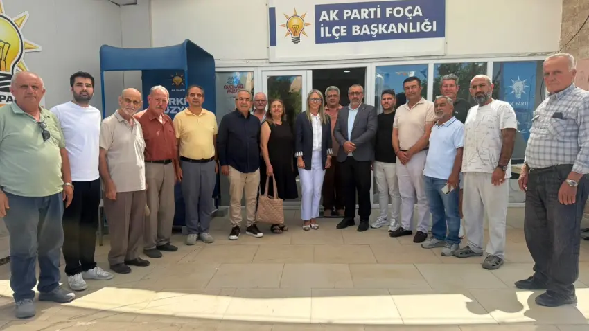 Ceyda Bölünmez Çankırı Foça’da mahalle başkanlarıyla buluştu haberinin görseli
