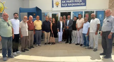 Ceyda Bölünmez Çankırı Foça’da mahalle başkanlarıyla buluştu