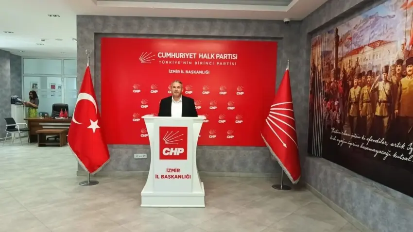 CHP Menderes İlçe Başkanı Karabel’den seçim sürecine ilişkin sert açıklama haberinin görseli