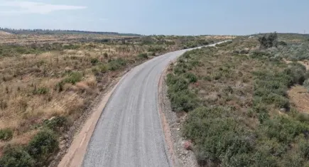 Kınık’ta 12,5 kilometrelik yol yenileme çalışması tamamlandı