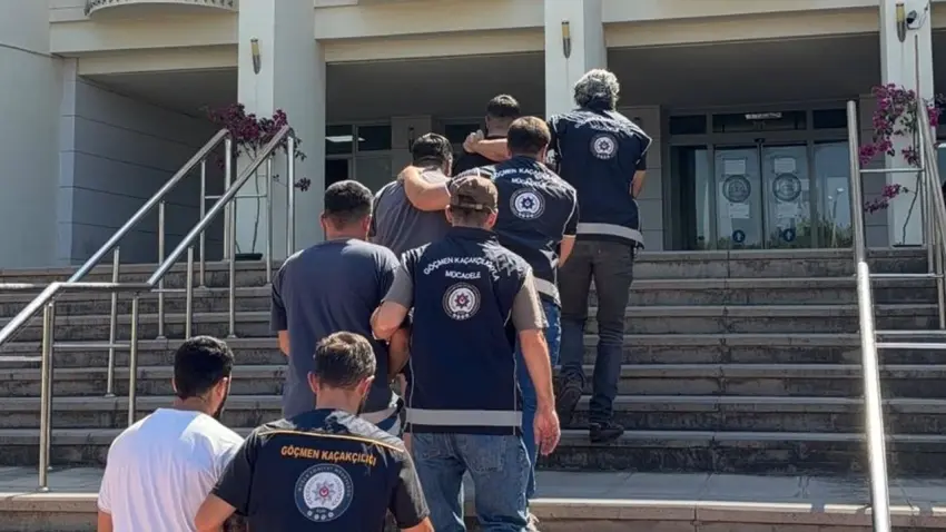 Muğla'da göçmen kaçakçılarına darbe: 5 tutuklama haberinin görseli