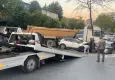 Esenler’de faciadan dönüldü! Freni boşalan hafriyat kamyonu 7 araca çarptı