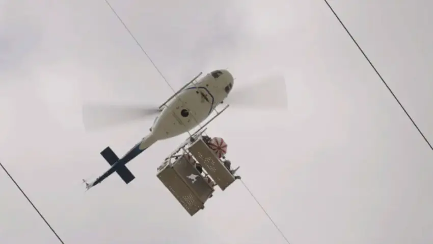 Giresun'da helikopter düştü haberinin görseli
