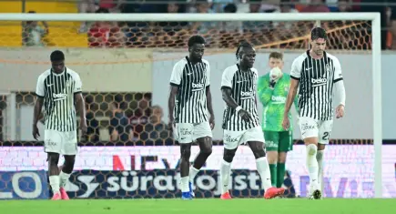 Beşiktaş’ın serisi Alanya’da bozuldu