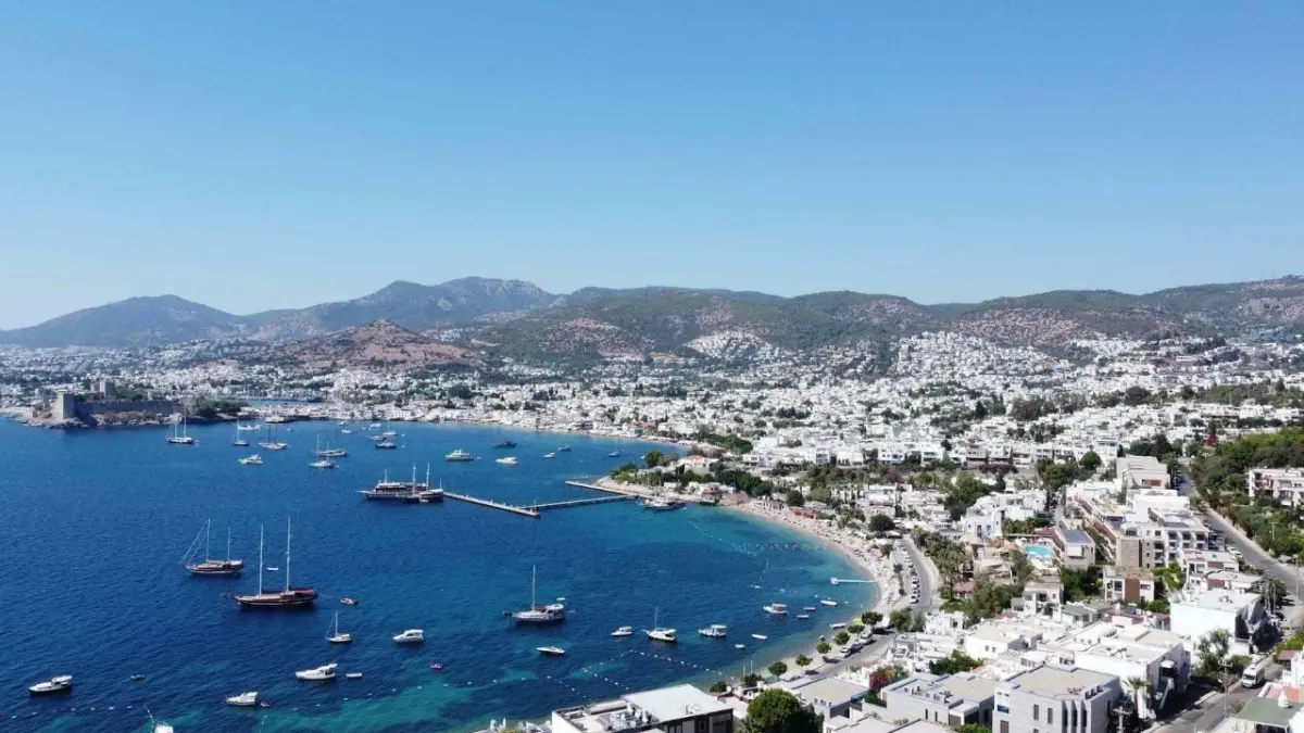 Bodrum'a 7 ayda yarım milyonu aşkın yabancı turist geldi görseli
