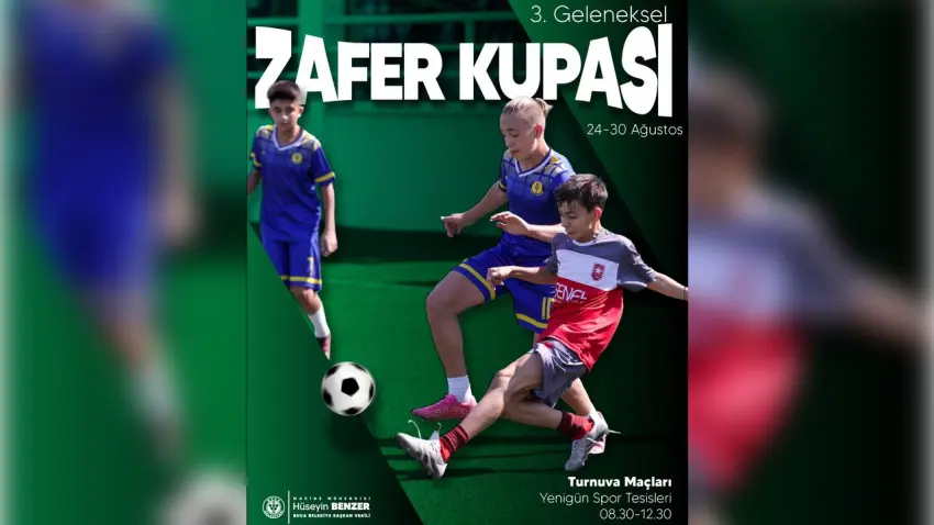 Buca’da 16 takım Zafer Kupası için sahaya çıkıyor haberinin görseli