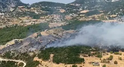 Kaş’ta çıkan orman yangını kontrol altına alındı