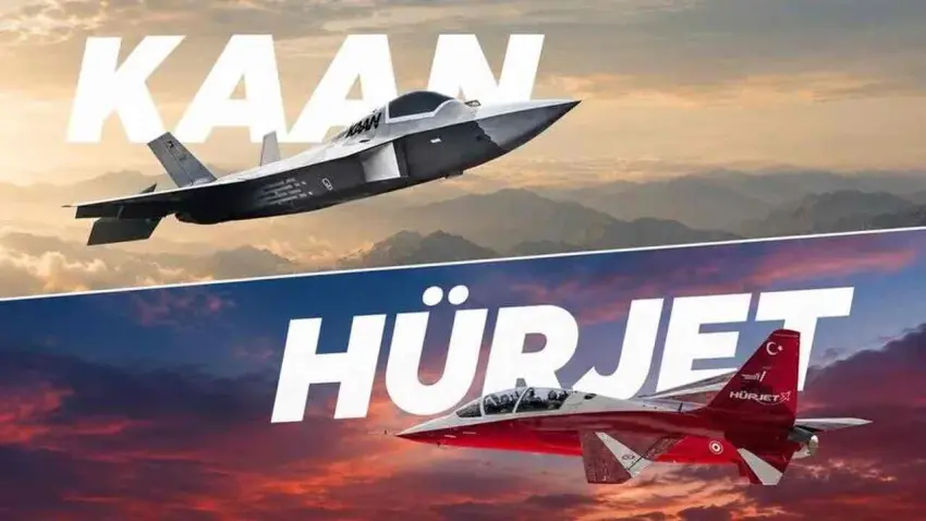 TUSAŞ açıkladı: KAAN ve HÜRJET için yoğun test dönemi haberinin görseli