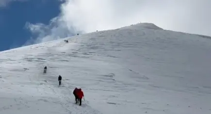 Ağrı Dağı’na bu yıl 3 bin 905 dağcı zirve için tırmandı