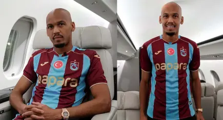 Trabzonspor’un yeni transferi Fabinho Bordo-mavili formayla yola çıktı 