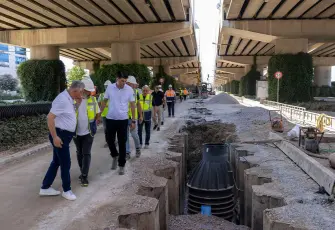 Alsancak’ın altyapısı güçleniyor: Liman Caddesi’nde çalışmalar hızlandı