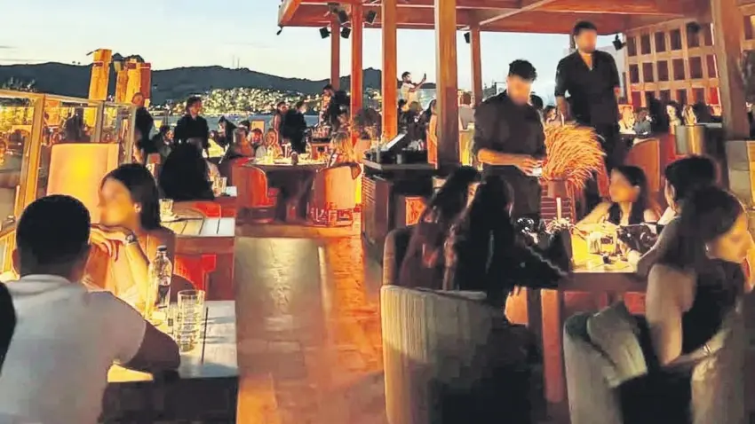 Bodrum’da sosyetik mekanda 100 kişilik kavga:Milyonluk çanta parçalandı, pahalı saat ezildi! haberinin görseli