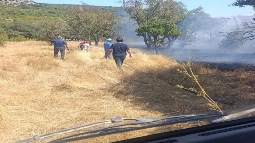 Çanakkale'de yangın alarmı: 10 hava aracı ve 145 personelle müdahale ediliyor haberinin görseli