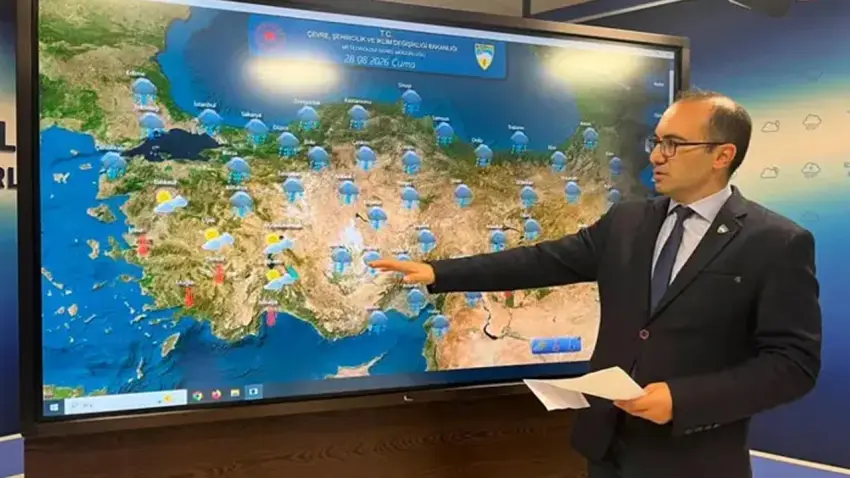 Meteoroloji'den cuma ve cumartesi İçin "Kuvvetli Yağış" uyarısı! haberinin görseli