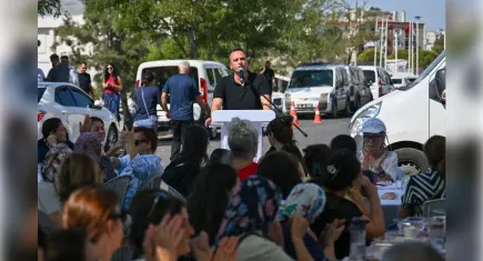 Başkan Eşki, Kent Bostanı’nda üreten kadınlarla buluştu