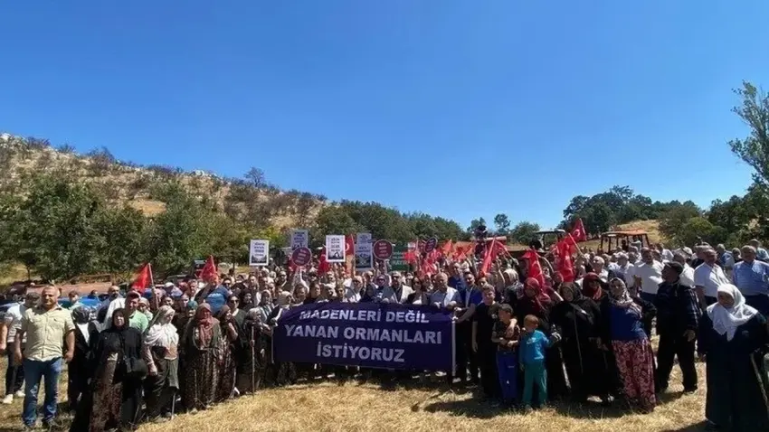 Gürsu’da maden projesine karşı imza kampanyası: Zaten yandı, bir de yağmalanmasın haberinin görseli