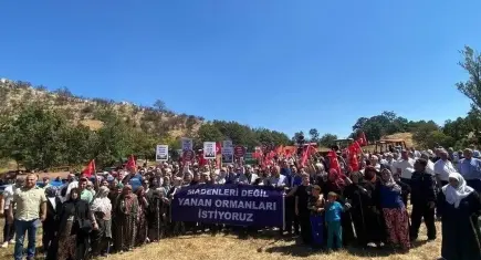 Gürsu’da maden projesine karşı imza kampanyası: Zaten yandı, bir de yağmalanmasın