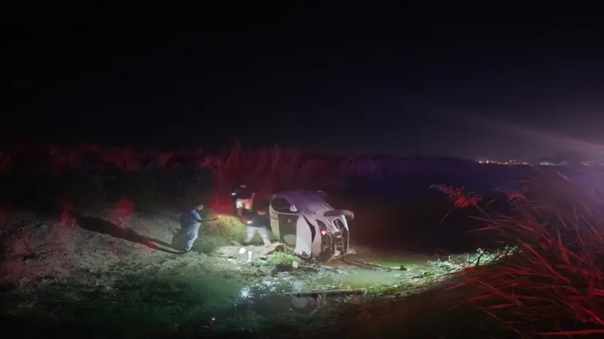 Manisa’da ‘dur’ ihtarına uymayıp kaçtılar! Su kanalına düşen 3 şüpheli tutuklandı haberinin görseli