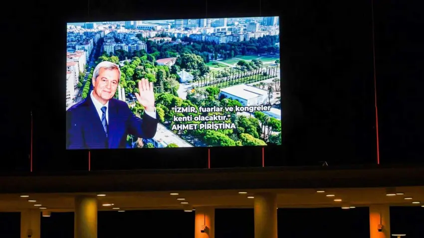 Piriştina’nın İzmir vizyonu LED ekranda yaşatılacak haberinin görseli