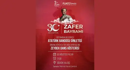 Seferihisar’da 30 Ağustos Zafer Bayramı’na özel program