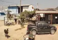 Üzüm sergisini korumak isteyen muhtar eşeğin saldırısına uğradı
