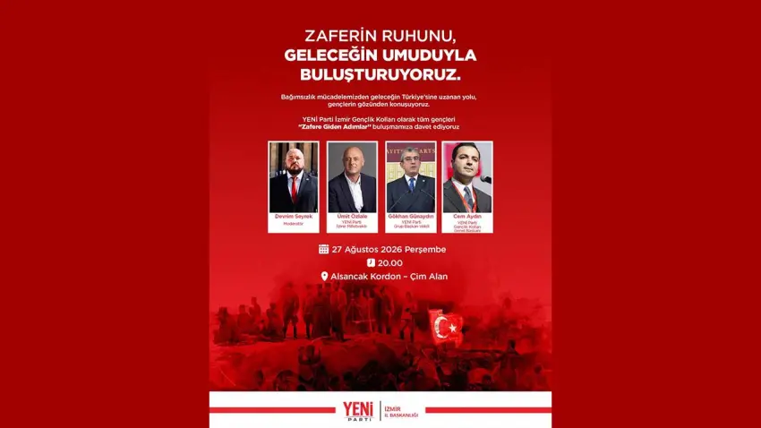 YENİ Parti’den 30 Ağustos Zafer Bayramı öncesi gençlik buluşması haberinin görseli
